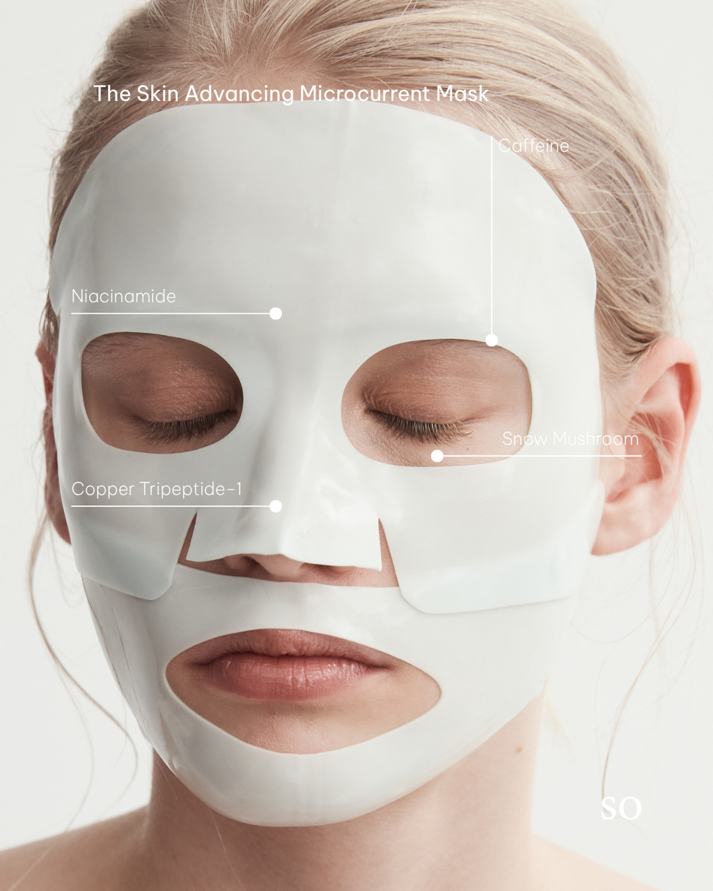 the skin advancing microcurrent mask pack