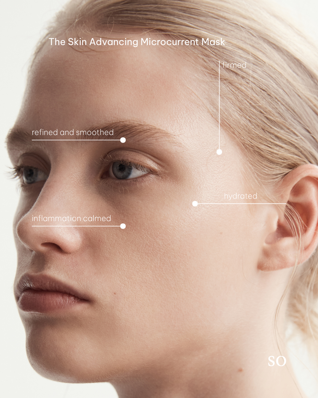 the skin advancing microcurrent mask pack